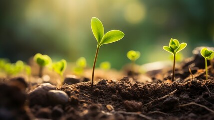 芽生えイメージ,Generative AI AI画像