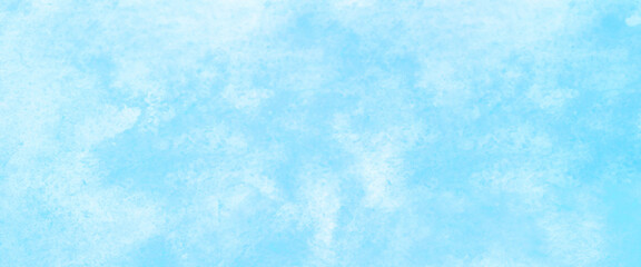 Watercolor background, art abstract surface blue watercolor painting textured design on white paper background, banner, backdrop, template, poster, wallpaper