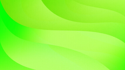 Abstract vibrant green background with soft color gradient