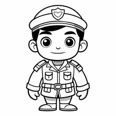 Obraz premium child in a helmet