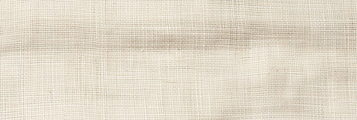 Fototapeta premium Beige Woven Fabric Texture
