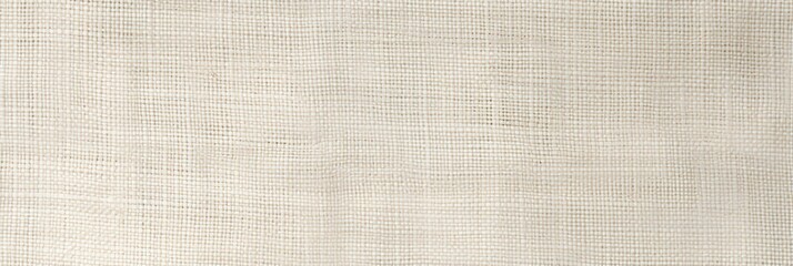 Closeup of White Fabric Texture