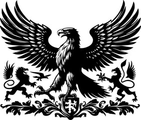 eagle in the form