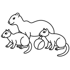 polar bear illustration