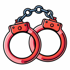illustration of handcuffs