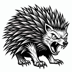 Illustration of Shallotte and line arts 