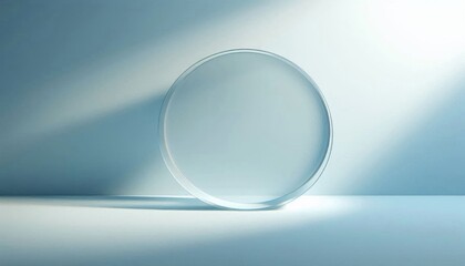 Clean Canvas: White Backdrop for Commercials