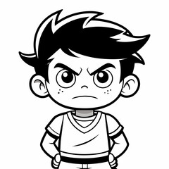 Illustration of Shallotte and line arts 