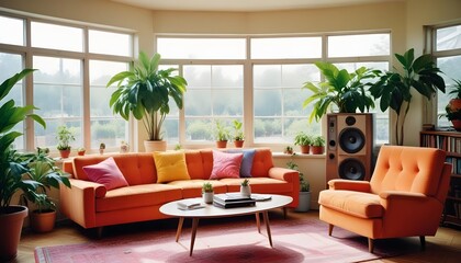 Fototapeta premium Photo interior modern design room 3d illustration