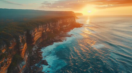 South Coast of New South Wales - Dramatic cliffs and coastal scenery