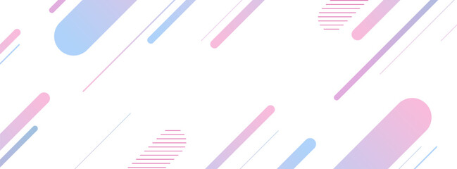 minimalist banner background.geometric .slash shpae. pink and blue gradations. eps 10