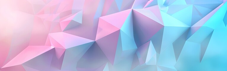 Obraz premium Luminous Fragments Geometric abstract background wallpaper