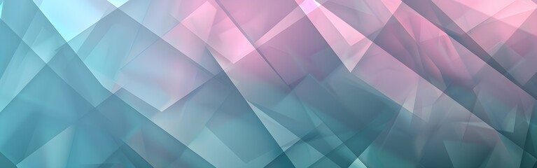 Obraz premium Luminous Fragments Geometric abstract background wallpaper