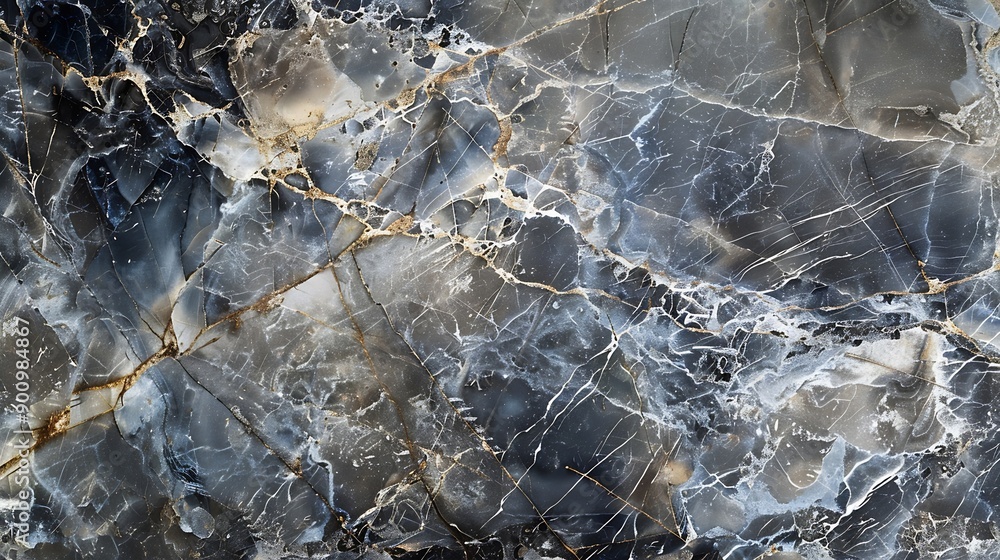 Poster Natural texture of marble with high resolution glossy slab marble texture of stone for digital wall tiles and floor tiles granite slab stone ceramic tile rustic Matt texture of marble : Generative AI