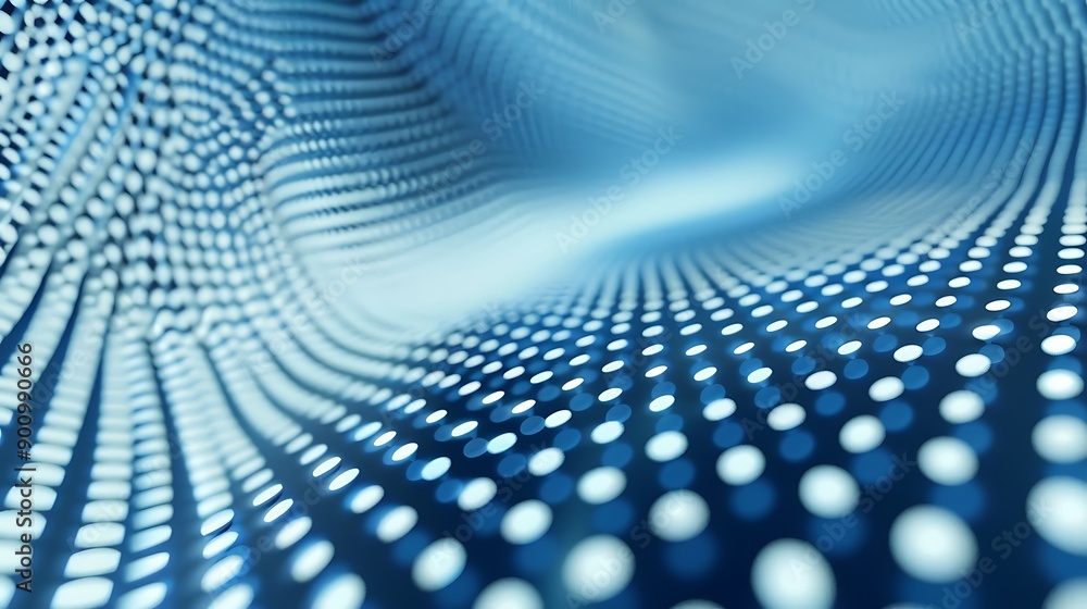 Poster abstract blue and white pattern with a gradient of light and dark shades. the image shows a futurist