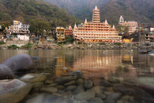 Tera Manzil temple in Rishikesh in Uttarakhand India