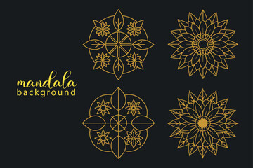 flower mandala designs in various styles