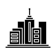 silhouette of a city