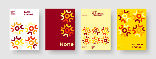 Modern Brochure Template. Isolated Business Presentation Layout. Geometric Background Design. Flyer. Report. Poster. Book Cover. Banner. Handbill. Journal. Newsletter. Leaflet. Notebook