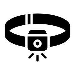 headlamp Solid icon © Barudak Lier