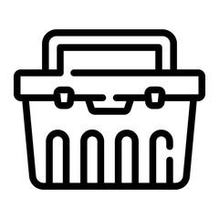 ice box Line Icon