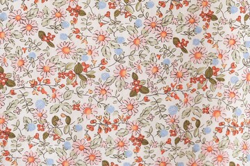 Texture with flowers.