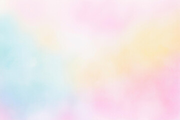 Obraz premium Abstract watercolor on white background. The color splashing in the paper.It is a hand drawn.