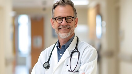 Confident and Experienced Medical Professional Providing Trustworthy Healthcare Services