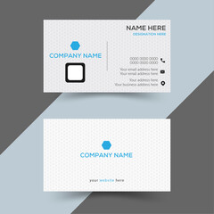 Stylish Business Card, modern visiting card template . business and personal use.mart business card ,creative business card template. 