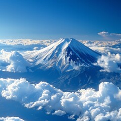 Mount Fuji, Japan - Iconic snow-capped volcano Asia