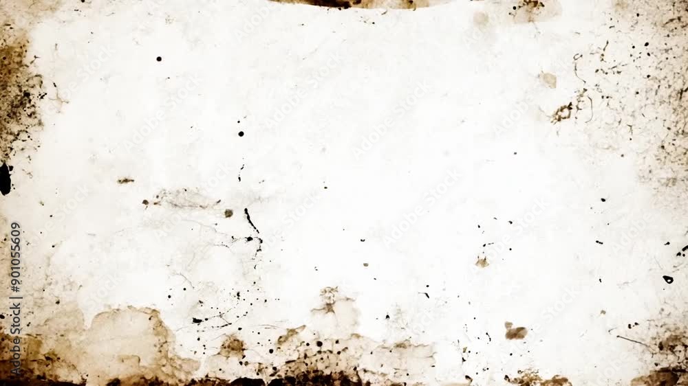 Poster Grunge Paper Texture With White Background Overlay for Animation Projects Generative AI