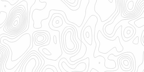 Abstract black and white topographic contours wave lines. Seamless pattern with lines White wave paper curved reliefs abstract background, Abstract topographic contours map background.