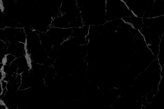 Black background marble wall texture for design art work.