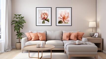 Abstract. Plants, flowers, gold grain. Freehand. Oil on canvas. Brush the paint. Modern art.  