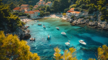 Hvar, Croatia - Stunning Adriatic island with crystal-clear waters