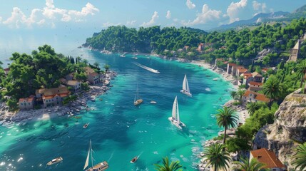 Hvar, Croatia - Stunning Adriatic island with crystal-clear waters