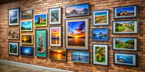A picture on a wall informative Vibrant engaging AI-Created Content