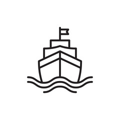 ship logo icon