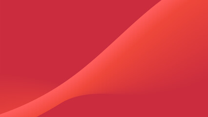 Red color abstract wave background. Abstract plasma background. Modern design template for web cover