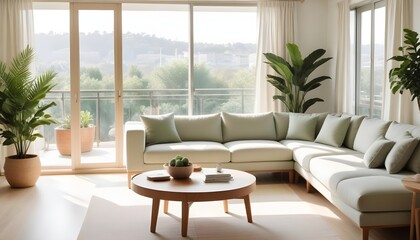 Fototapeta premium Photo interior modern design room 3d illustration