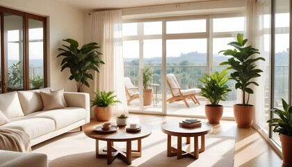 Fototapeta premium Photo interior modern design room 3d illustration