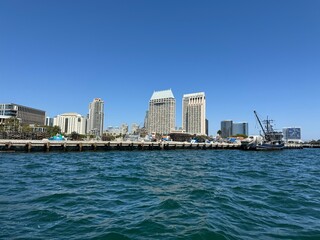 Obraz premium Beautiful San Diego Skyline 