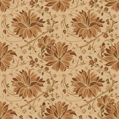 Exquisite Floral Repeat seamless pattern of real flowers. abstract colorful flowers background.	