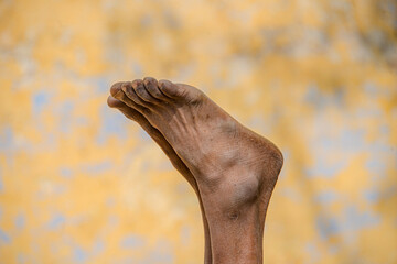 Übungen in einer Kushti-Schule, Varanasi, Indien; 