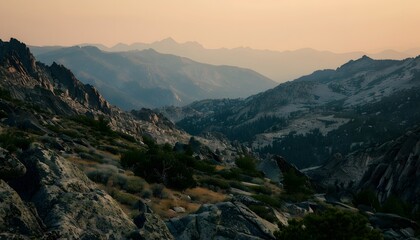 Fototapeta premium beautiful landscape waterfall