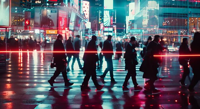 Time Square Night
