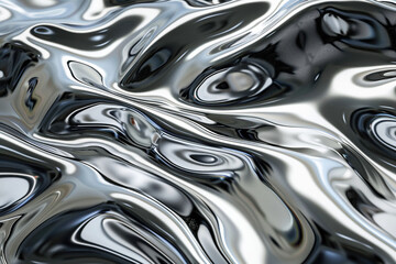Beautiful texture liquid soft metal, design natural abstract background