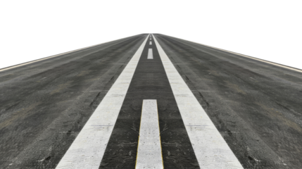 Road isolated on transparent background PNG, design elements.