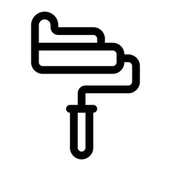 Painting Line Icon. Single icon, line vector icon