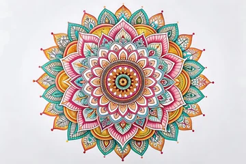 mandala ornament, floral mandala.